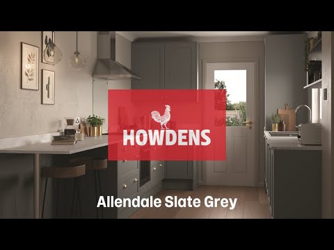 Allendale Slate Grey Kitchen Fitted Kitchens Howdens