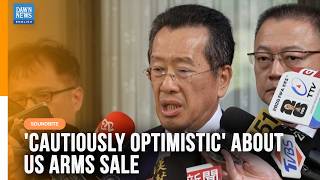 YouTube video thumbnail: Taiwan 'Cautiously Optimistic' About US Arms Sale, Defence Ministry Says