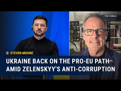 YouTube video thumbnail: Ukraine Drops Anti-Corruption Bill Amid Zelenskyy Backlash