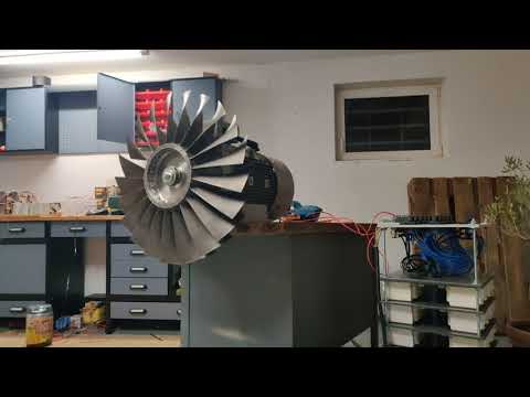 Turbine Fan 3 Phase Electrical Motor 18.5KW Startup (Ballasted To 15% Power - 850 RPM)