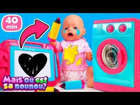 Pourquoi les habits de Baby Born sont-ils toujours sales ? Meilleurs jeux de nounou pour enfants