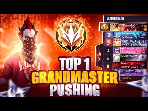 MD GAMING Is Back 😎| PUSH Top 1 GRANDMASTER BR RANK😱 9001-FREE FIRE LIVE 👑🔥