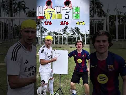 🧠 AGILITY CHALLENGE | WHICH FOOTBALL PLAYER WILL BE THE SMARTEST!?🙈