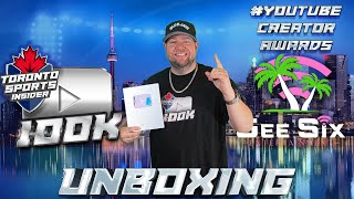 UNBOXING of the Silver Creator Award presented to Toronto Sports Insider