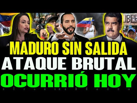¡URGENTE! 🚨 NADIE ESPERABA LO QUE ACABA DE PASAR CON EL MENSAJE DE CORINA EN LA MARCHA DE VENEZUELA