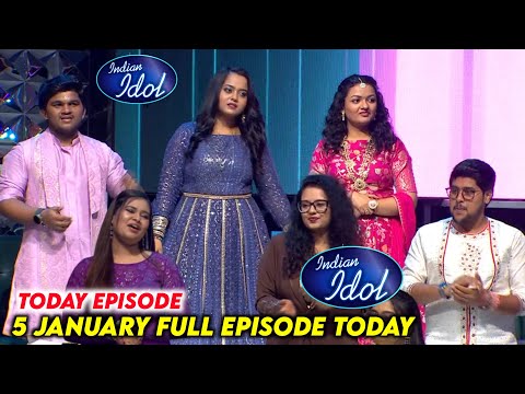 Latest Episode Elimination Round 5 January 2025 Indian Idol Full Episode Today | Indian Idol 15