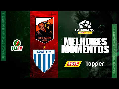 Melhores momentos - Santa Catarina 1 (7)X(8) 1 Avaí - Catarinense Fort Atacadista 2025