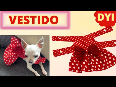 VESTIDO DIY PARA TU MASCOTA PASO A PASO Y CON PATRON | Yuyis Creations