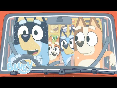 Spiele für Die Reise mit Bluey und Bingo ✨ 🚗 | Bluey - Deutsch Offizieller Kanal