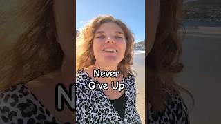 Never give up #change #hope