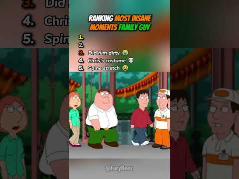 Ranking Most Insane Moments in Family Guy