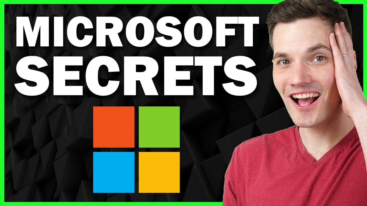Fun Secrets in Microsoft Products - Kevin Stratvert