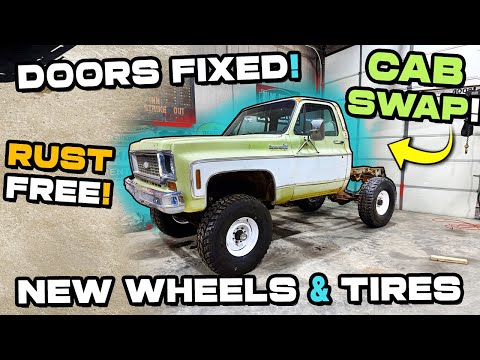 1973 Chevy Project! TEAR DOWN, Cab Swap, Rust Treatment, Sheet metal repair and MORE.