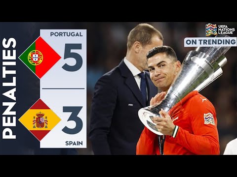 PENALTIES! PORTUGAL (5) VS (3) SPAIN | UEFA NATIONS LEAGUE 2024/2025