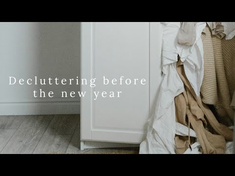 Decluttering Before The New Year