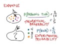 Exploring Experimental and Theoretical Probability