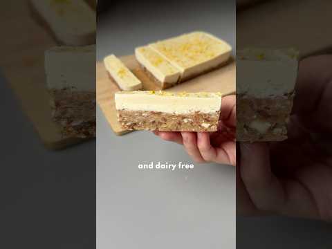 FROZEN LEMON BARS 🍋 #dairyfree #lemonbars