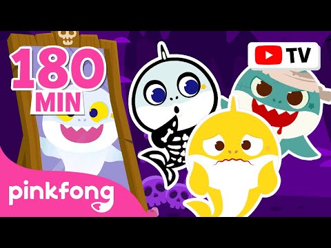 Scary Hide and Seek | +3 Hours of Story Time | Play with Baby Shark | Pinkfong Official