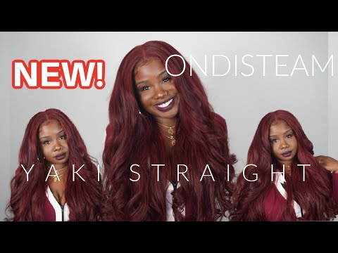 ♡ NEW ONDISTEAM Yaki Hair + D.I.Y Lace Closure Wig 😍