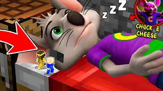 ME HICE pequeño para ENTRAR DENTRO del RATÓN de CHUCK E CHEESE en Minecraft 🤫