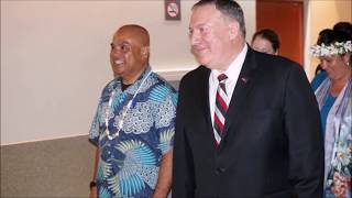 2019 US Secretary of State Mike Pompeo's Historic Visit to the FSM  Part 2