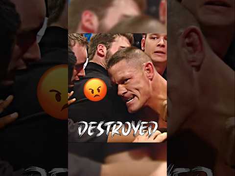 John Cena Destroyed 🔥 Brock Lenser Giving Open Challenge 🥶 #edit