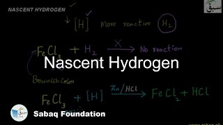 Nascent Hydrogen