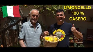 Cómo hacer el Auténtico Limoncello Italiano  ( Receta Casera paso a paso )