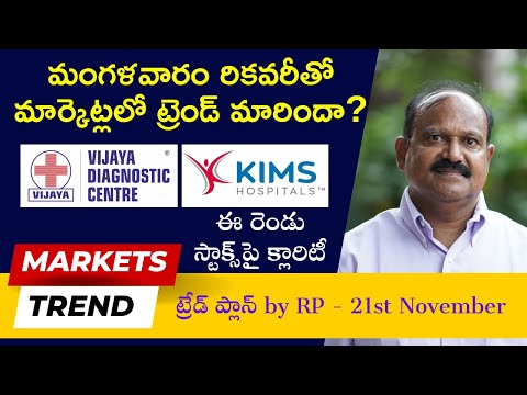 Vijaya Diagnostics, KIMSపై క్లారిటీ ఇచ్చిన RP | Niftyలో ఇప్పుడేమైనా ట్రెండ్‌ మారిందా? Bank Nifty