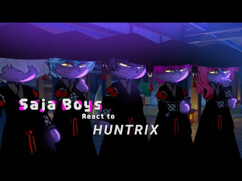 Saja Boys React To Huntrix 💥||Kpop Demon Hunters But With Plotwist ✨️||Gacha Club and Gacha Life||