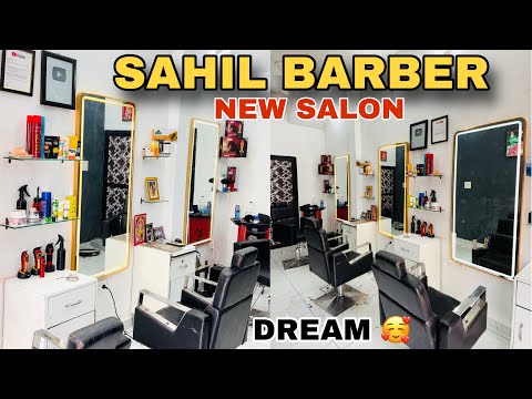 Dream Pura Ho Gya Gyus 🥰 New Salon Open Sahil Barber