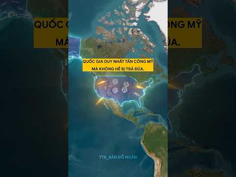 QUỐC GIA DUY NHẤT T*N CÔNG MỸ MÀ KHÔNG BỊ TRẢ ĐŨA! #khamphathegioi #kienthuc #usa #israel #shorts