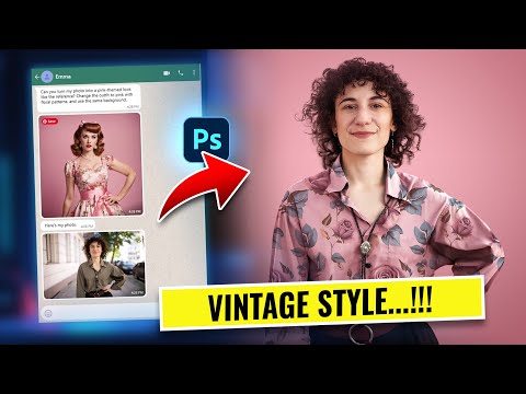 How to Create a Pink Vintage Effect in Photoshop