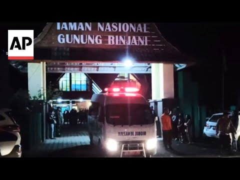 YouTube video thumbnail: Body of Brazilian Climber who Died After Falling From Ridge of a Volcano in Indonesia Retrieved