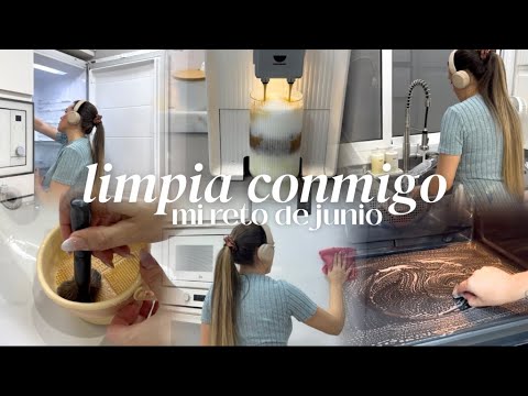 LIMPIA CONMIGO✨ MI RETO DE JUNIO📝 LIMPIEZA PROFUNDA DE LA NEVERA🧽 COMO LIMPIAR EL MICROONDAS