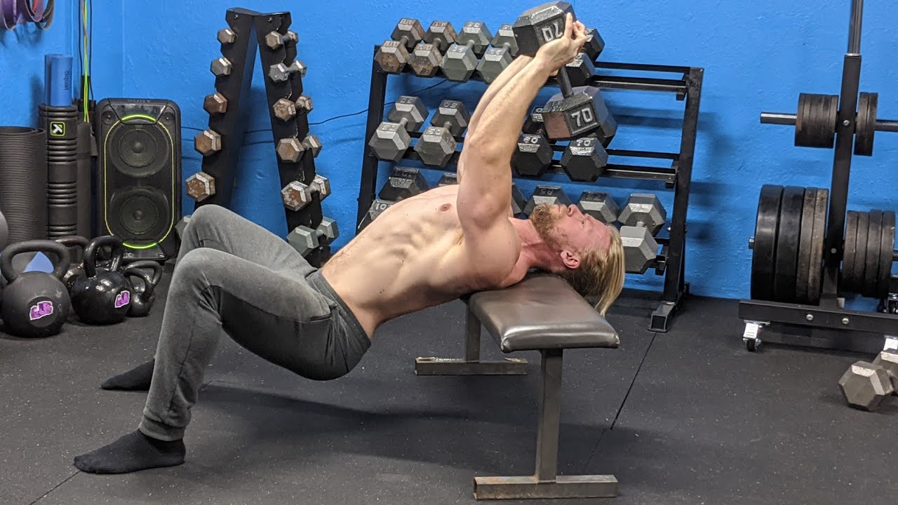 Upper body dumbbell only home workout - Buff Dudes