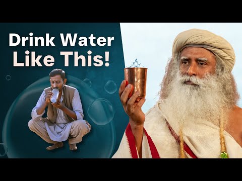 100% EFFECTIVE | DRINK WATER IN THIS WAY | DRINK | SADHGURU