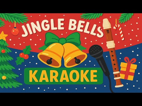🎄 Jingle Bells karaoke – flute version! Sing along to this joyful Christmas classic 🎶
