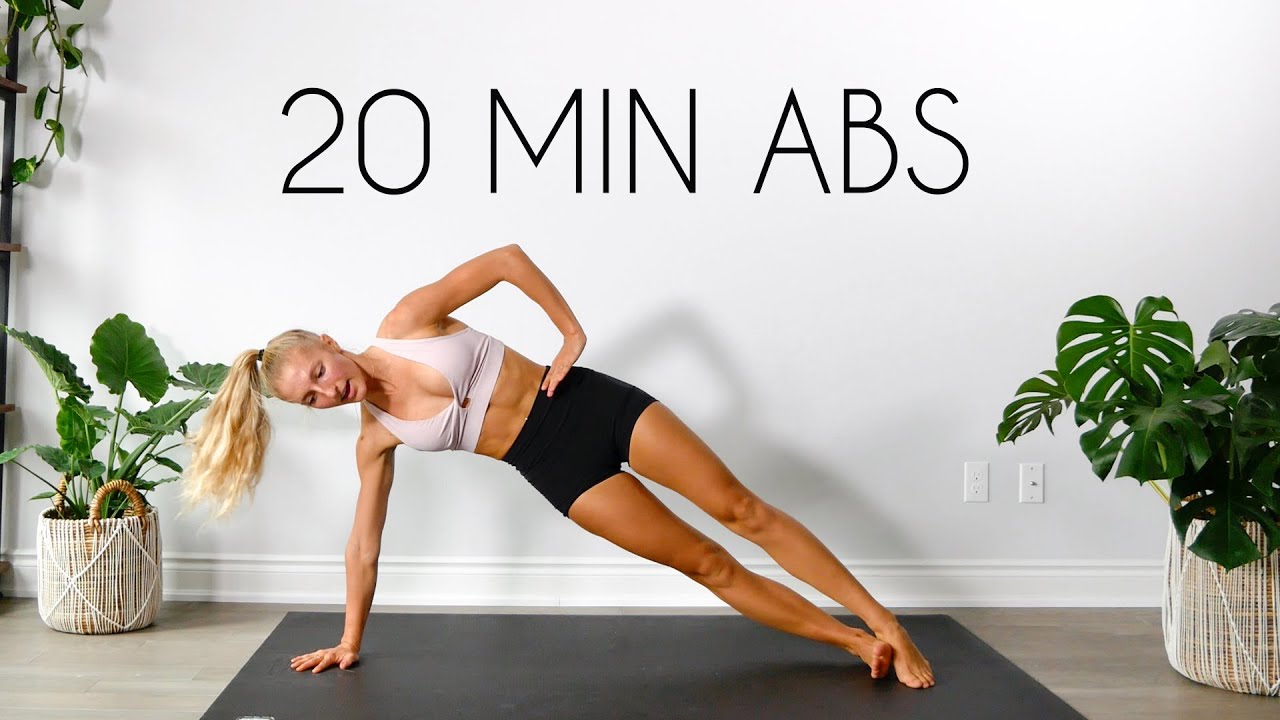 20 min TOTAL CORE AB WorkouT At Home #4