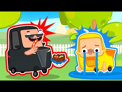 The little car needs help! New episode & the Wheelzy Family cartoon for kids. Full episodes cartoons