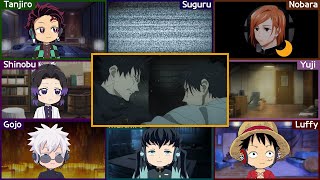 Jujutsu Kaisen Season 2 Episode 16 Reaction from anime characters