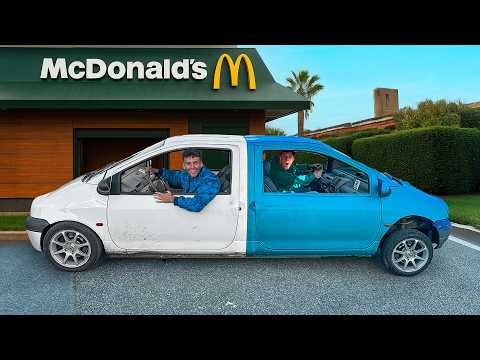 J'ai Construit une Double Voiture  (on passe au McDrive)
