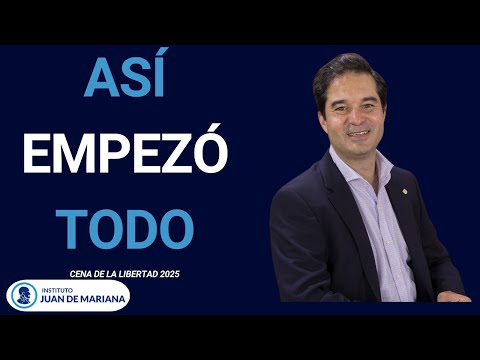 Encomio de Gabriel Calzada a Juan Ramón Rallo. Cena de la Libertad 2025