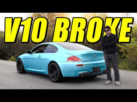 My CHEAP V10 BMW SUPERCAR BROKE...