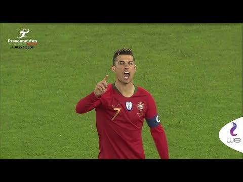 مصر والبرتغال | ملخص لمسات " كريستيانو رونالدو " في مباراة مصر والبرتغال - 2018