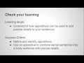 Understanding Appositives and Kernel Sentences