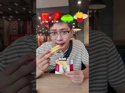 So sánh Jollibee & KFC, bạn chọn ai? #food #reviewanngon #shorts #viralshorts