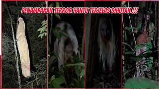 TAHAN JANTUNG & RASA MERINDING~KOMPILASI PENAMPAKAN HANTU YANG TERTANGKAP CAMERA DITENGAH HUTAN