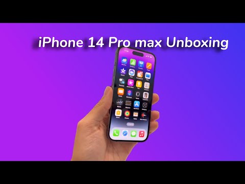 iPhone 14 Pro max unboxing and First Impressions Camera Test and Dynamic Island