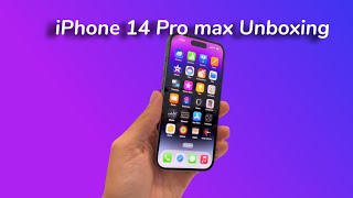 iPhone 14 Pro max unboxing and First Impressions Camera Test and Dynamic Island